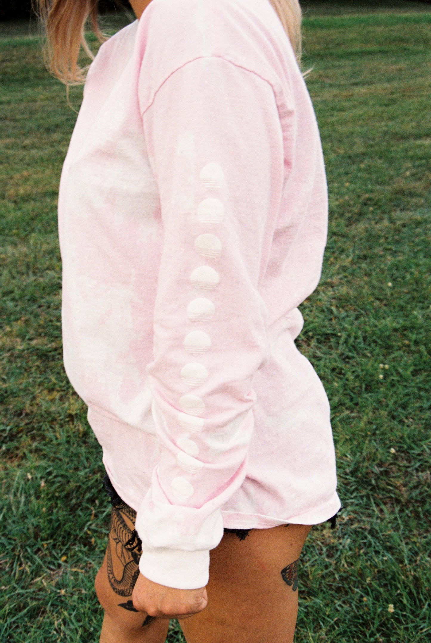 Bleached Long-Sleeved Shirt
